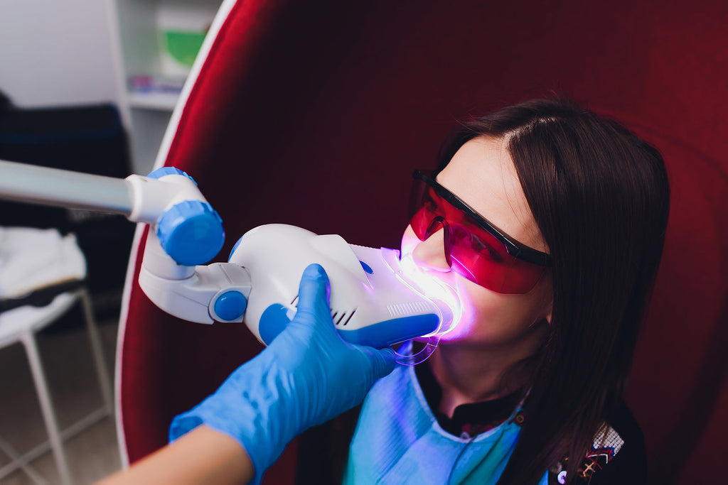 When Were Modern Teeth Whitening Techniques Widely Used?