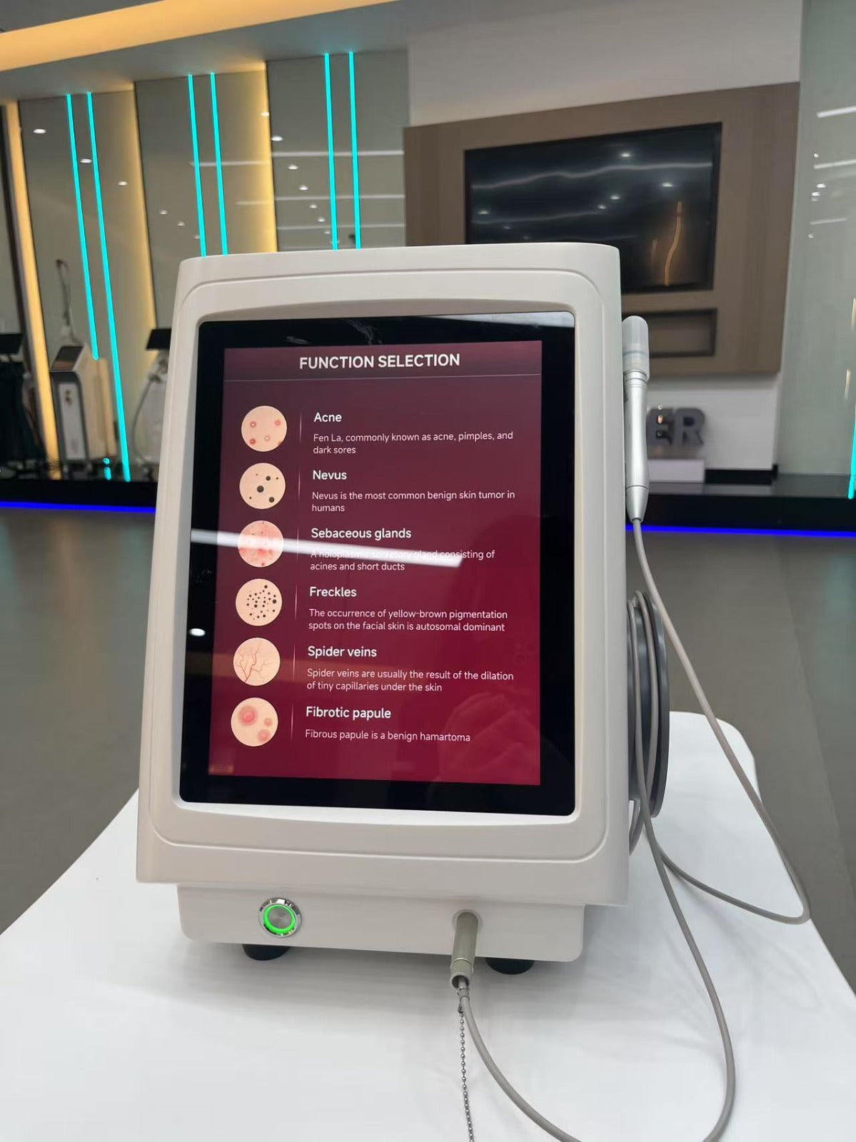 Blue Laser 450nm- THE NEW BLUE LASER FOR AESTHETIC TREATMENTS