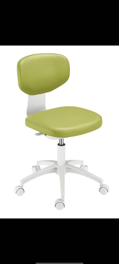 Dental Adjustable Doctor's Stool Chair 360° Rotation Armrest