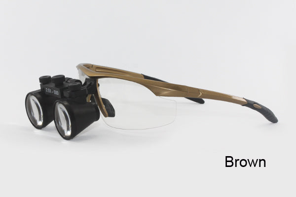 Flip Up dental loupes surgical loupes 2.5x 3.0x 3.5x with sports frames