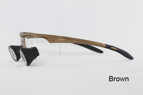 Custom Mde TTL dental loupes surgical loupes 2.5x 3.0x 3.5x with Sports frames