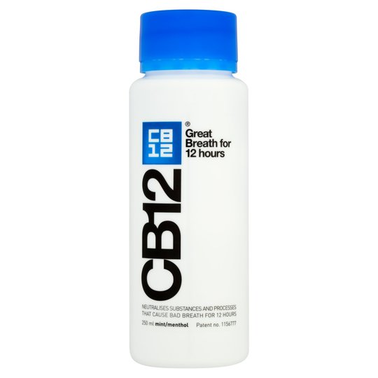 offer CB12 Mint-Menthol Mouthwash 250ml