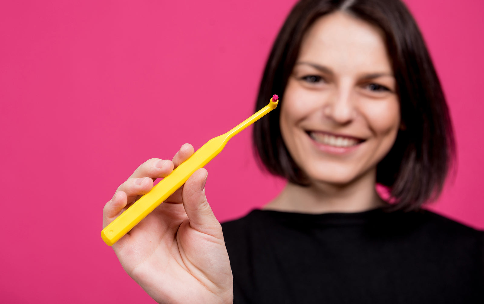 single tuft toothbrush