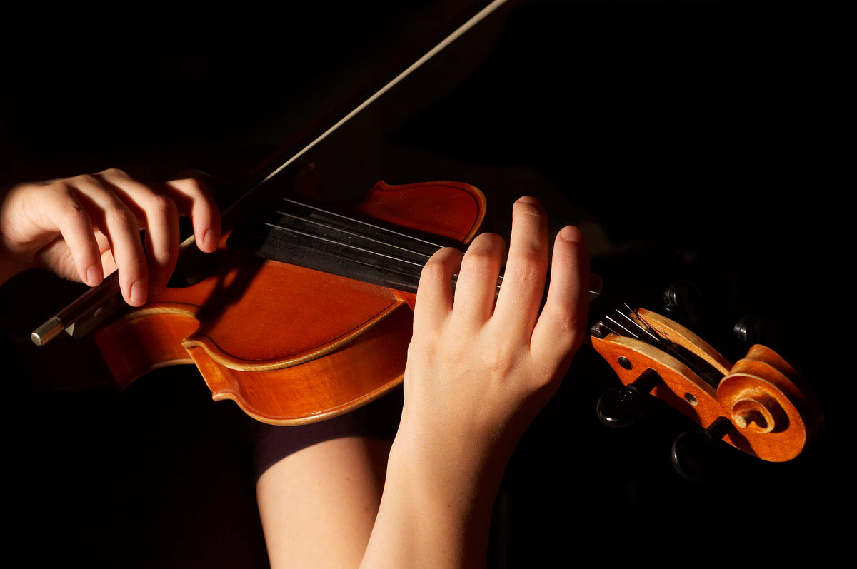 dental care products - musician playing violin