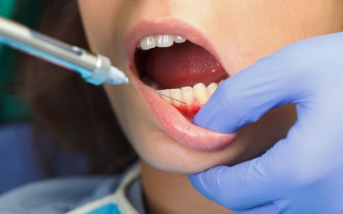 dental care products online - dental anesthesia before the treatment