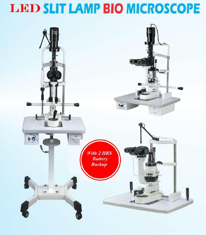 Led Slit Lamp Bio Microscope