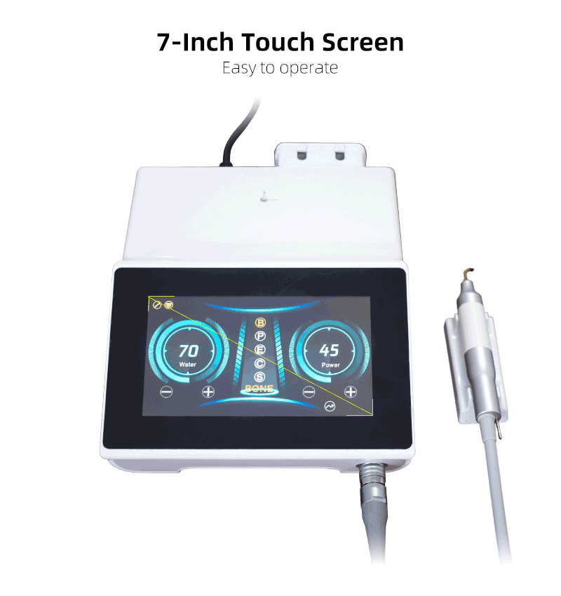 Dental Piezo Surgery Motor Device SURGIC TOUCH Bone Cutter Machine 6Tips
