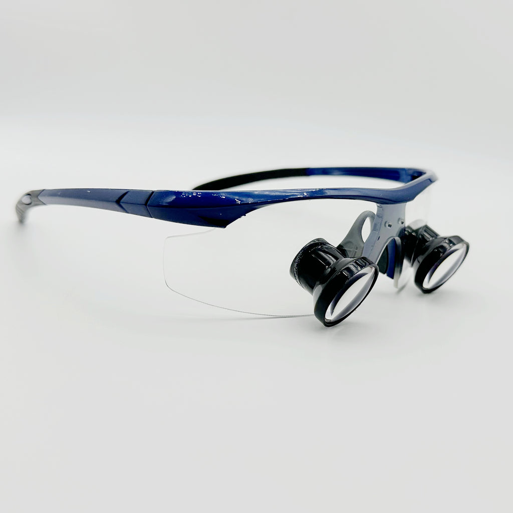 custom made TTL loupes Sports Frames 2.5x /3.0x/3.5x with LED lights CHL-JCM-08P-CP