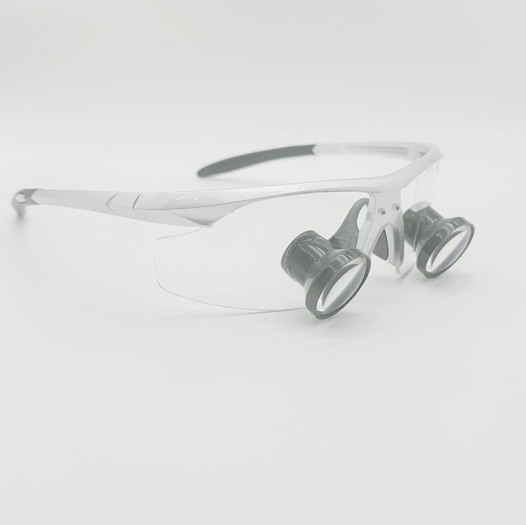 custom made TTL loupes Sports Frames 2.5x /3.0x/3.5x with LED lights CHL-JCM-08P-CP