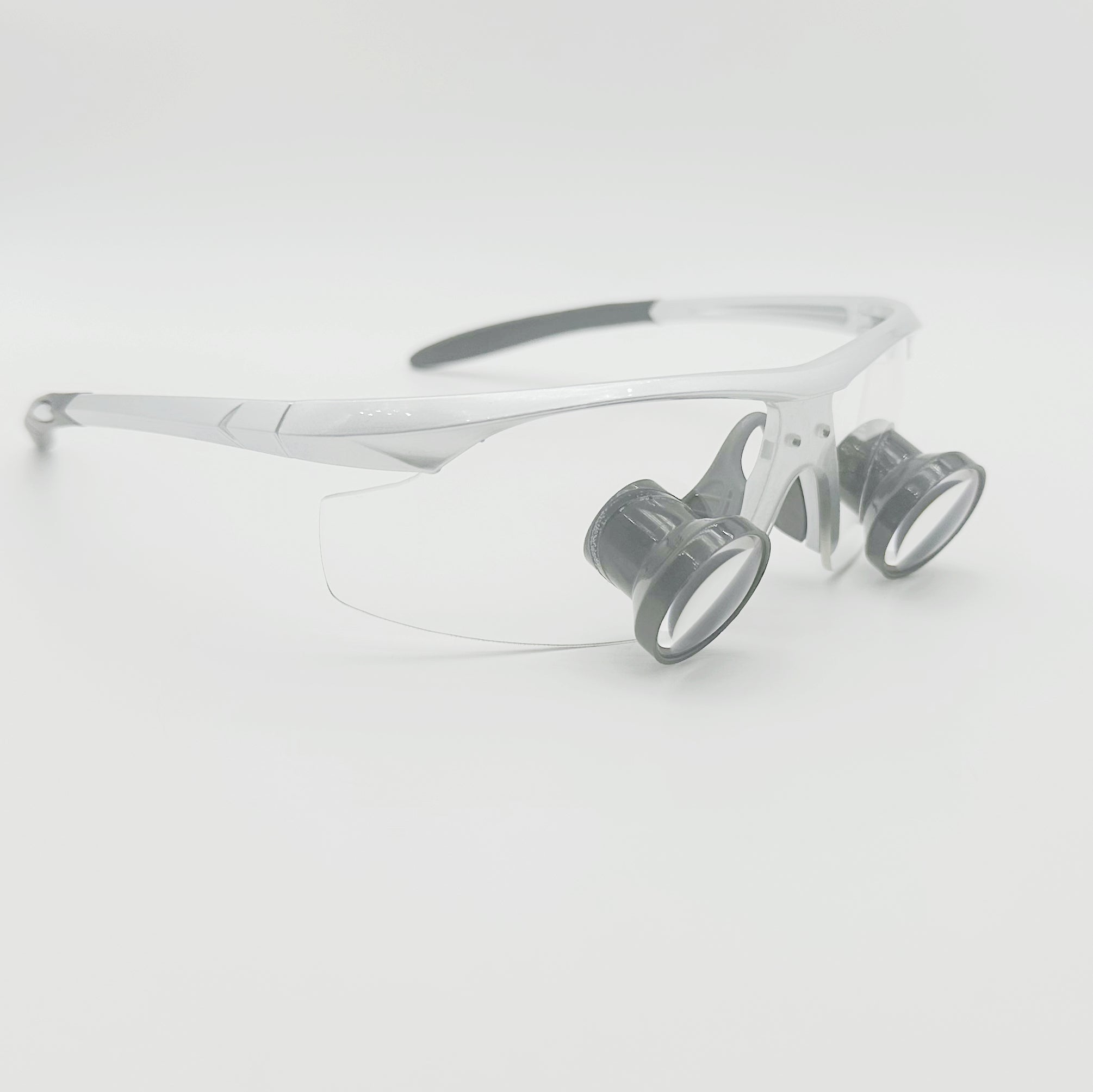 custom made TTL loupes Sports Frames 2.5x /3.0x/3.5x with LED lights CHL-JCM-08P-CP