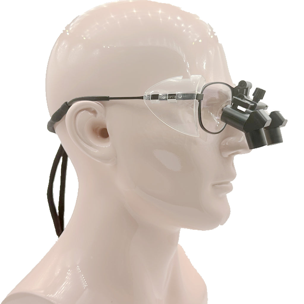 Flip Up Ergo Dental Loupes Surgical Loupes 3.5X 4.5X 5.5X 6.5X with TItanium Frames
