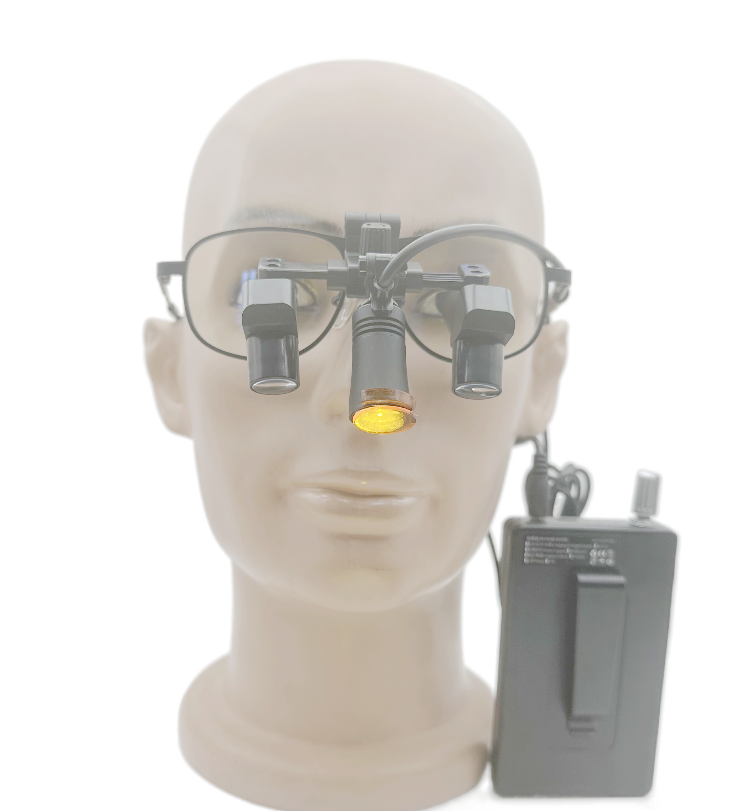 Flip Up  ERGO Prisamtic Loupes 3.5X 4.5X 5.5X 6.5X  with LED light CHL-JCM08P-CP