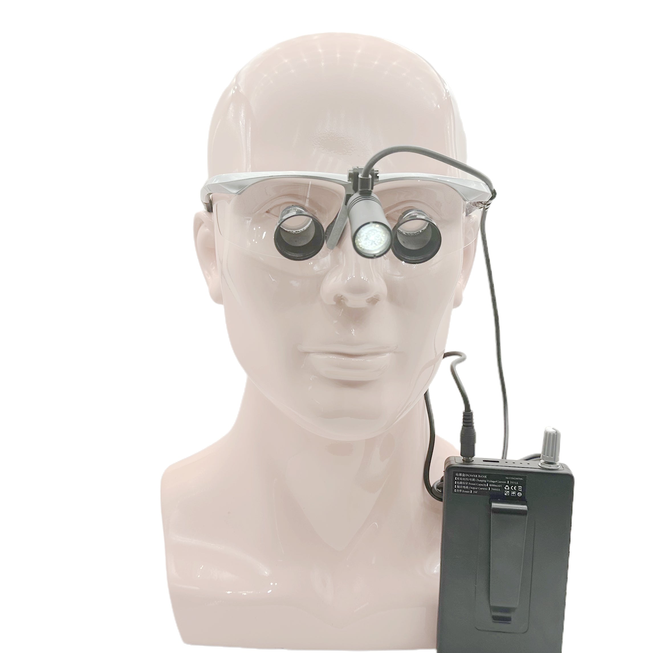 custom made TTL loupes Sports Frames 2.5x /3.0x/3.5x with LED lights CHL-JCM-08P-CP