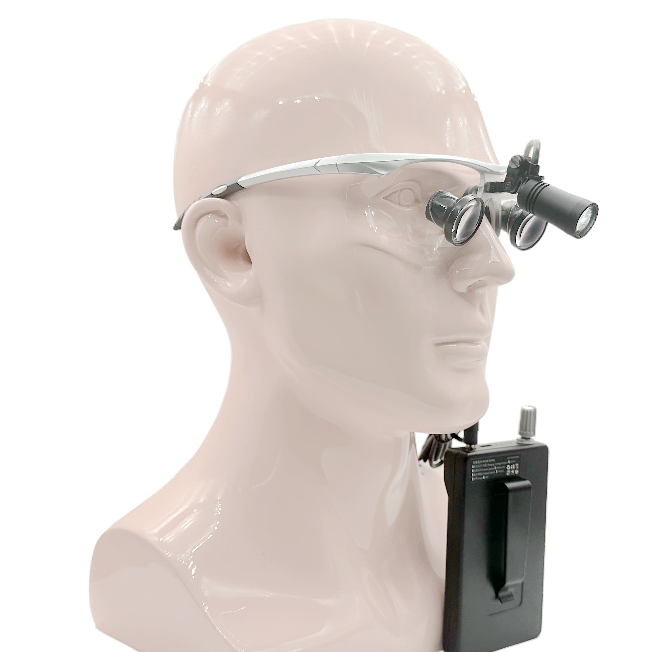 custom made TTL loupes Sports Frames 2.5x /3.0x/3.5x with LED lights CHL-JCM-08P-CP