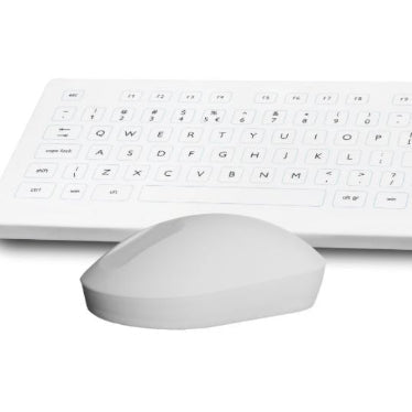 PUREKEYS KEYBOARD & MOUSE - WIRELESS - WHITE