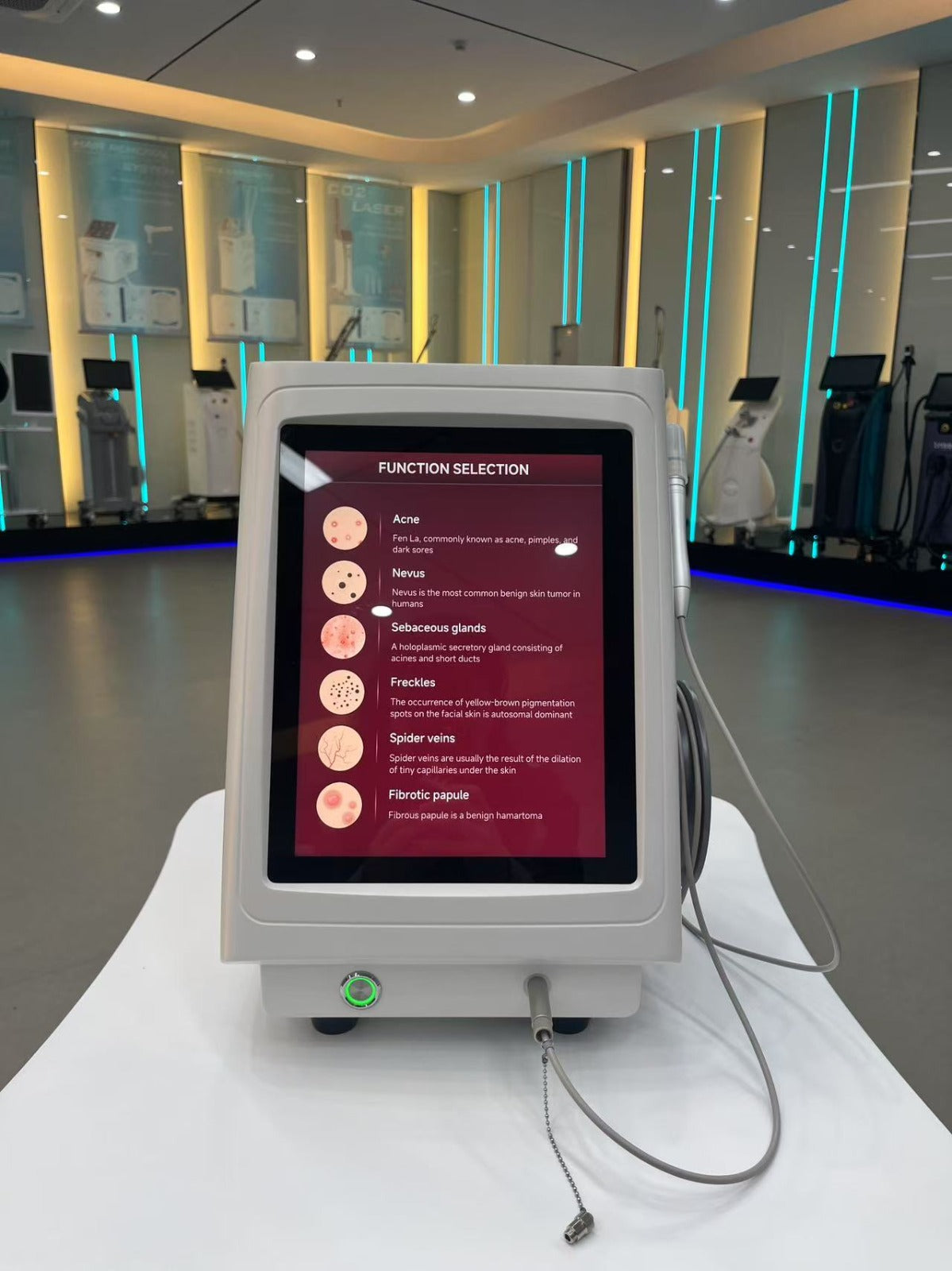 Blue Laser 450nm- THE NEW BLUE LASER FOR AESTHETIC TREATMENTS