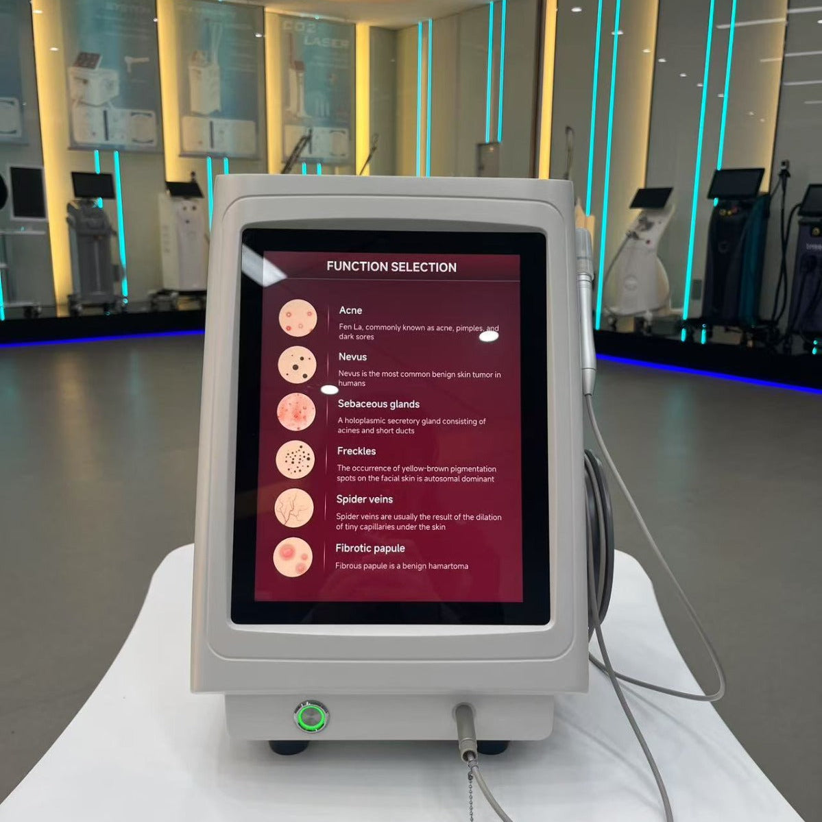 Blue Laser 450nm- THE NEW BLUE LASER FOR AESTHETIC TREATMENTS