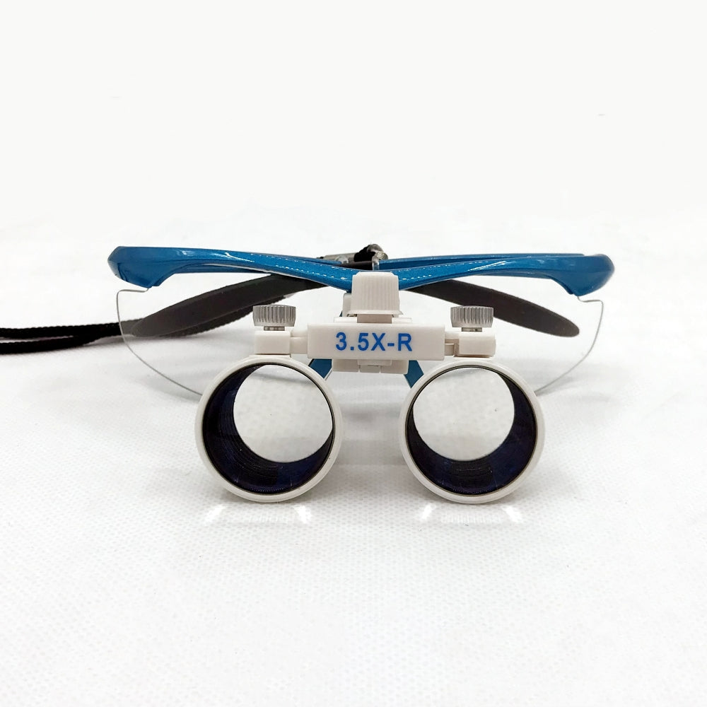 Dental Surgical Loupes with LED Headlight – 2.5X / 3.5X Magnification | Adjustable Headband & Optical Clarity