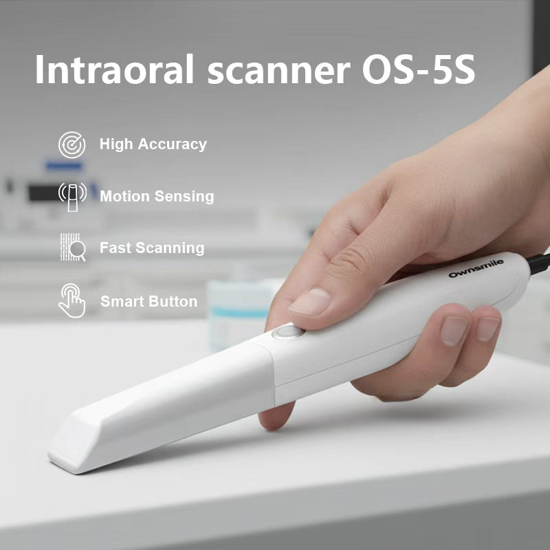Ownsmile OS-5S Intraoral Scanner – High-Precision ≤5μm, Fast Full-Arch Scanning
