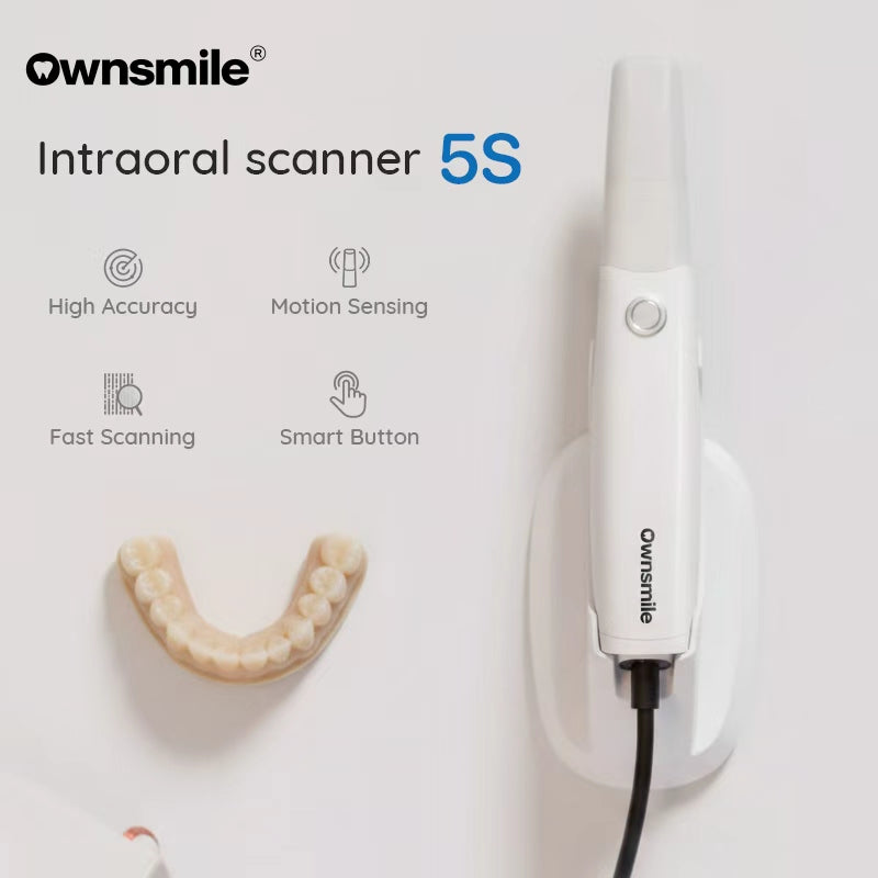 Ownsmile OS-5S Intraoral Scanner – High-Precision ≤5μm, Fast Full-Arch Scanning