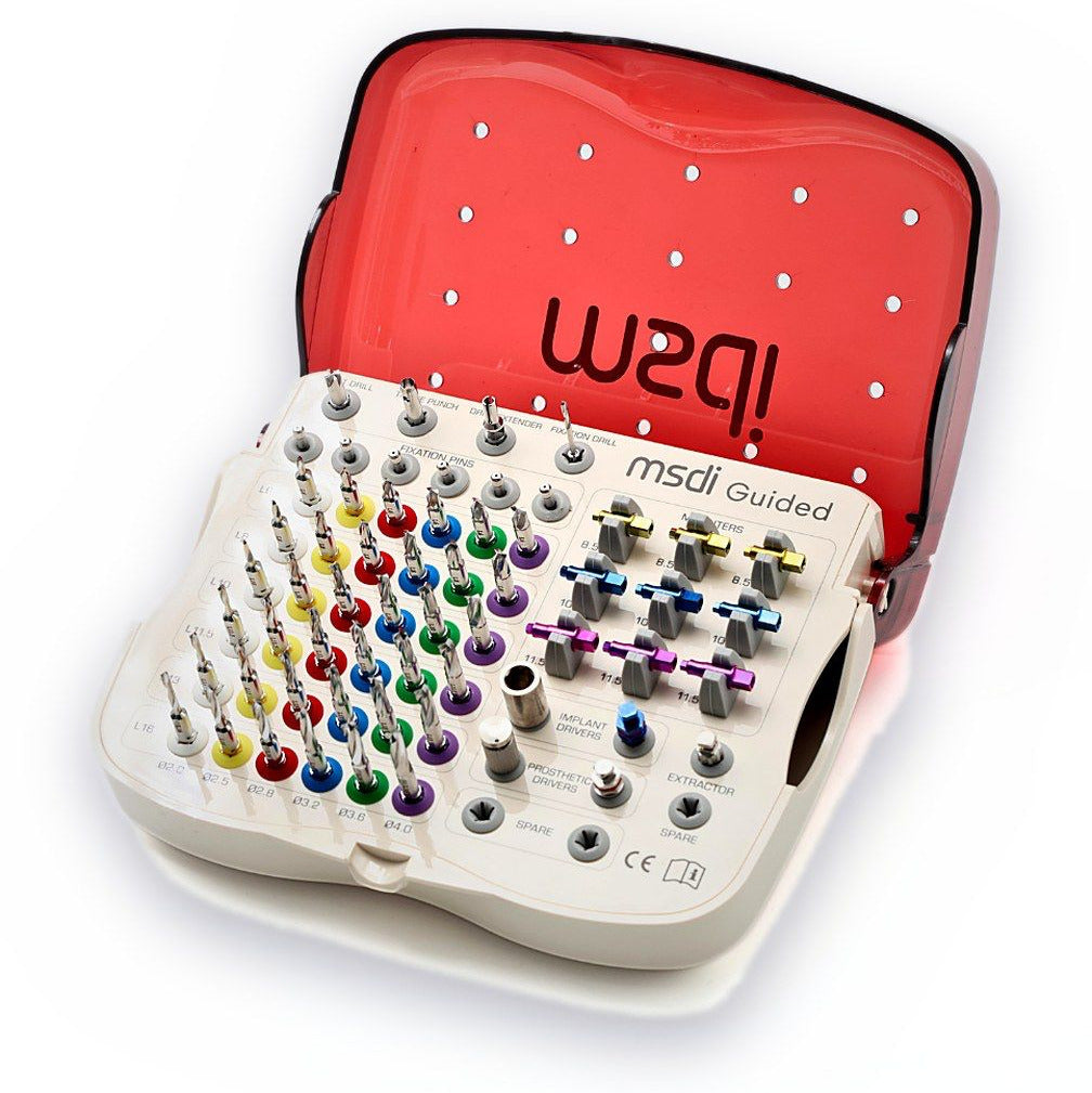 MSDI Guided Implant Surgery Kit with 20 Implants
