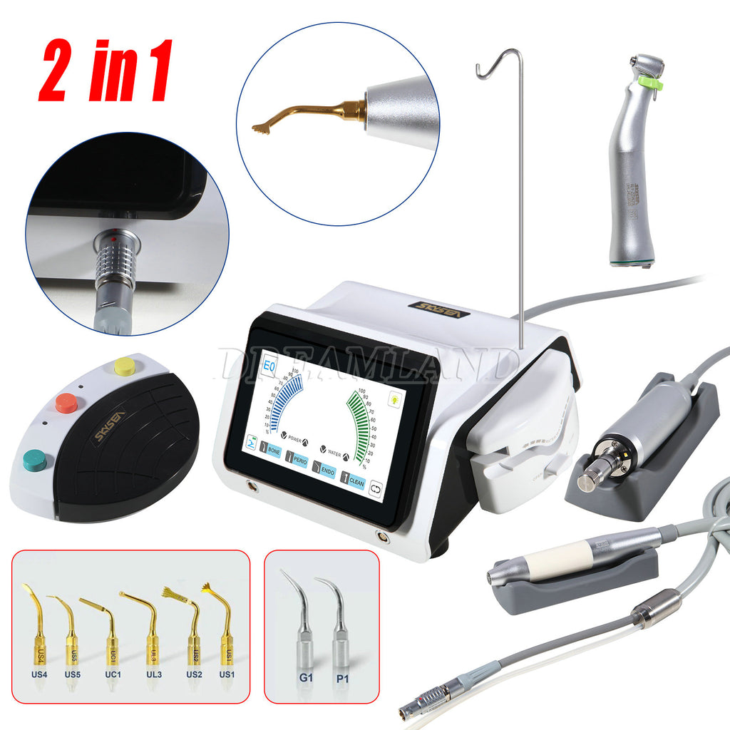 Dental Piezo Motor Device 2IN1 SURGIC TOUCH Bone Cutter Surgery & Implant