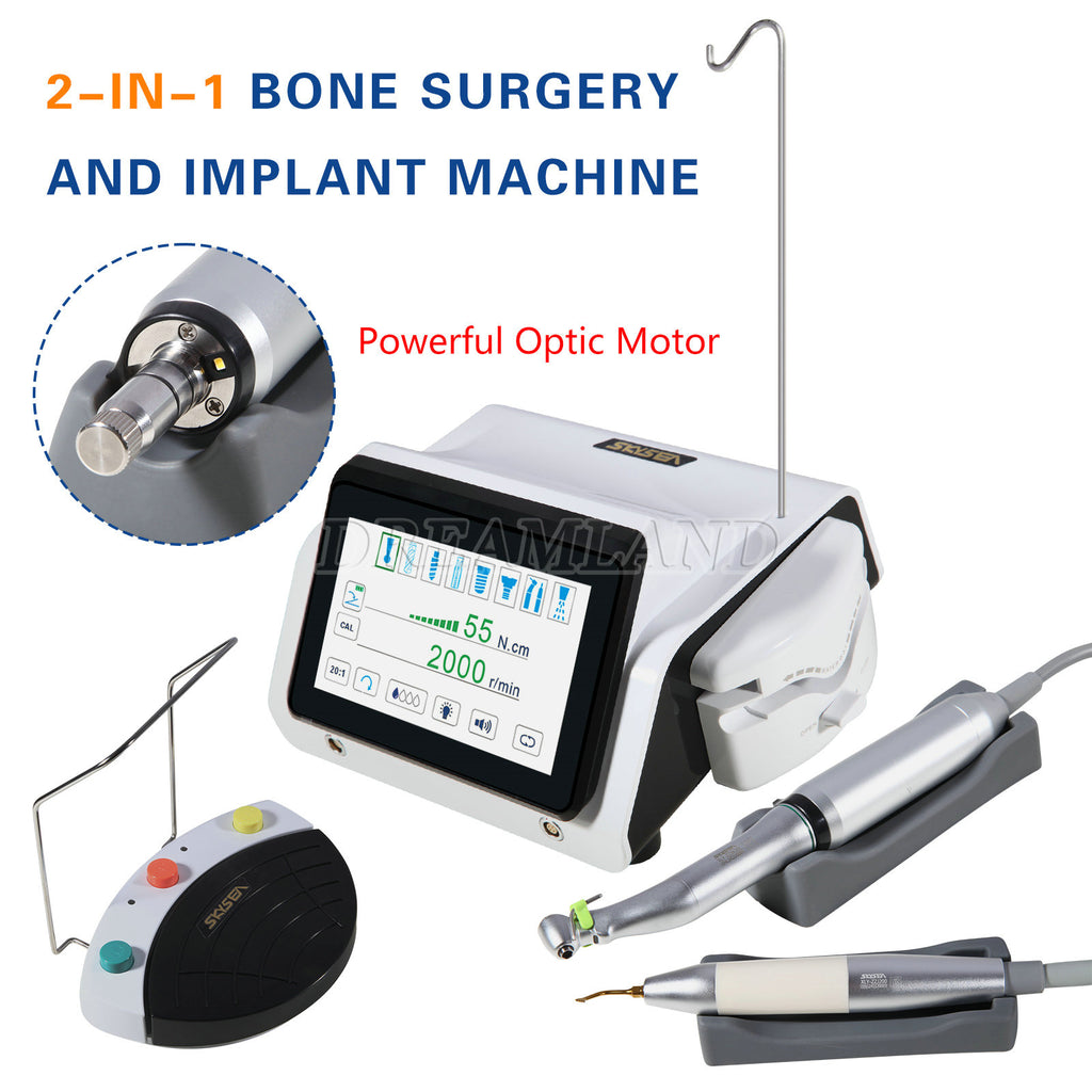 Dental Piezo Motor Device 2IN1 SURGIC TOUCH Bone Cutter Surgery & Implant
