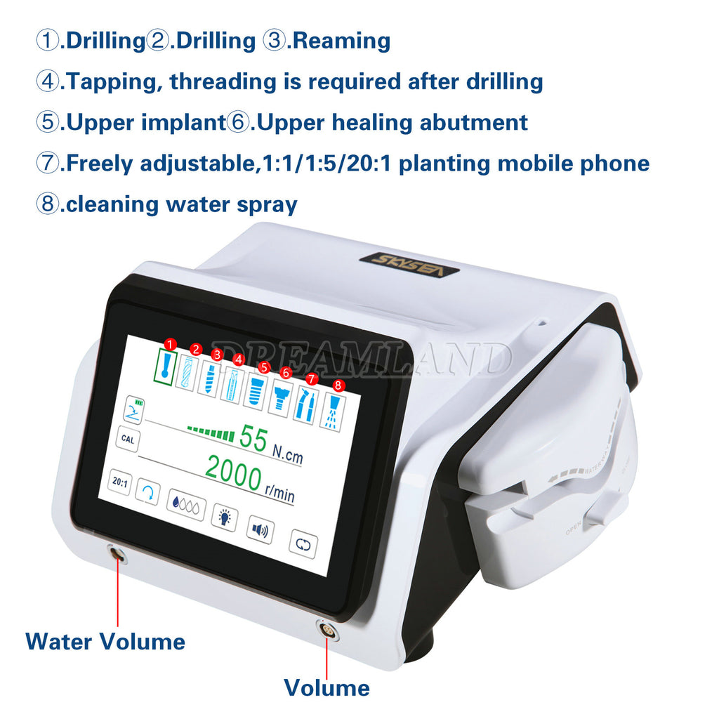 Dental Piezo Motor Device 2IN1 SURGIC TOUCH Bone Cutter Surgery & Implant