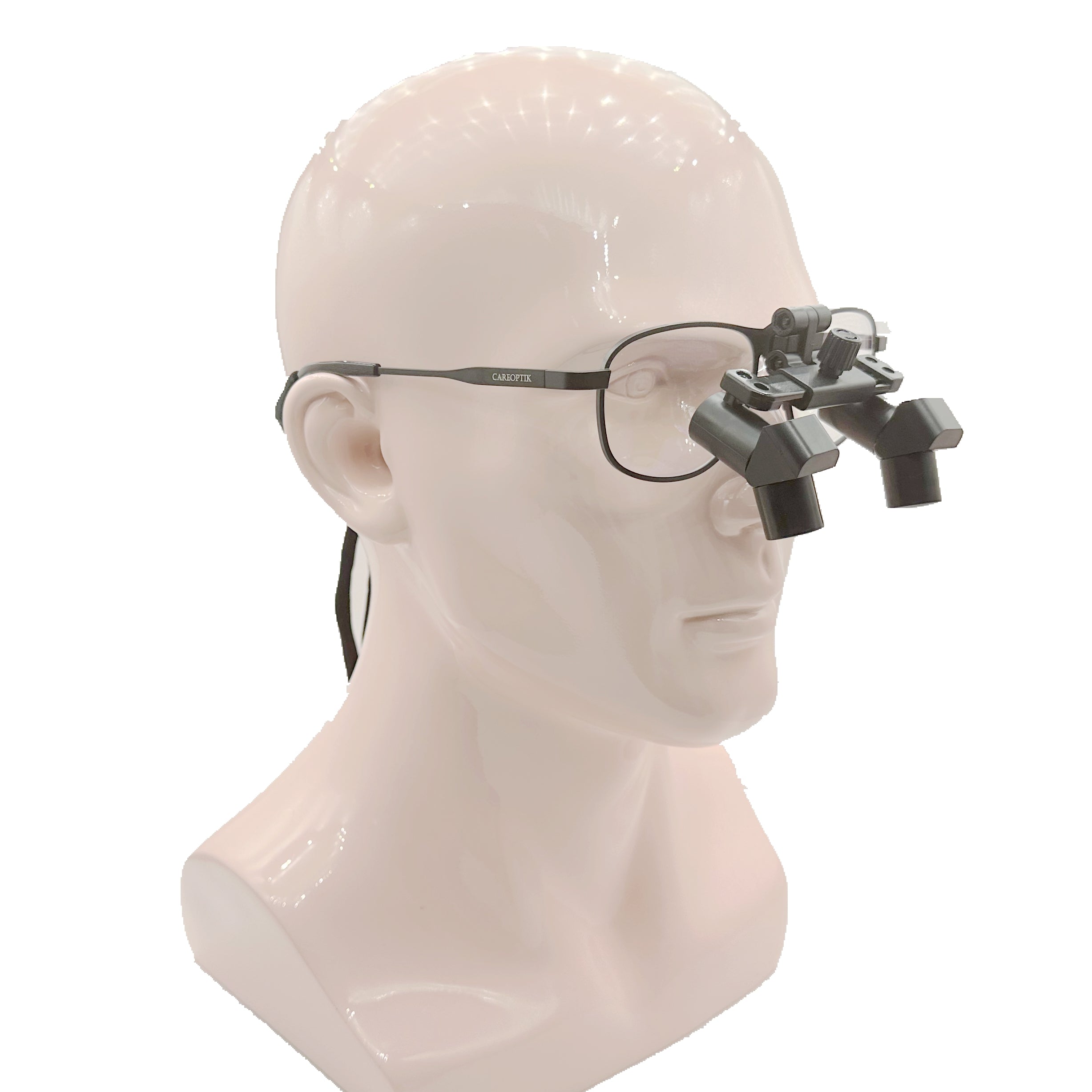 Flip Up  ERGO Prisamtic Loupes 3.5X 4.5X 5.5X 6.5X  with LED light CHL-JCM08P-CP