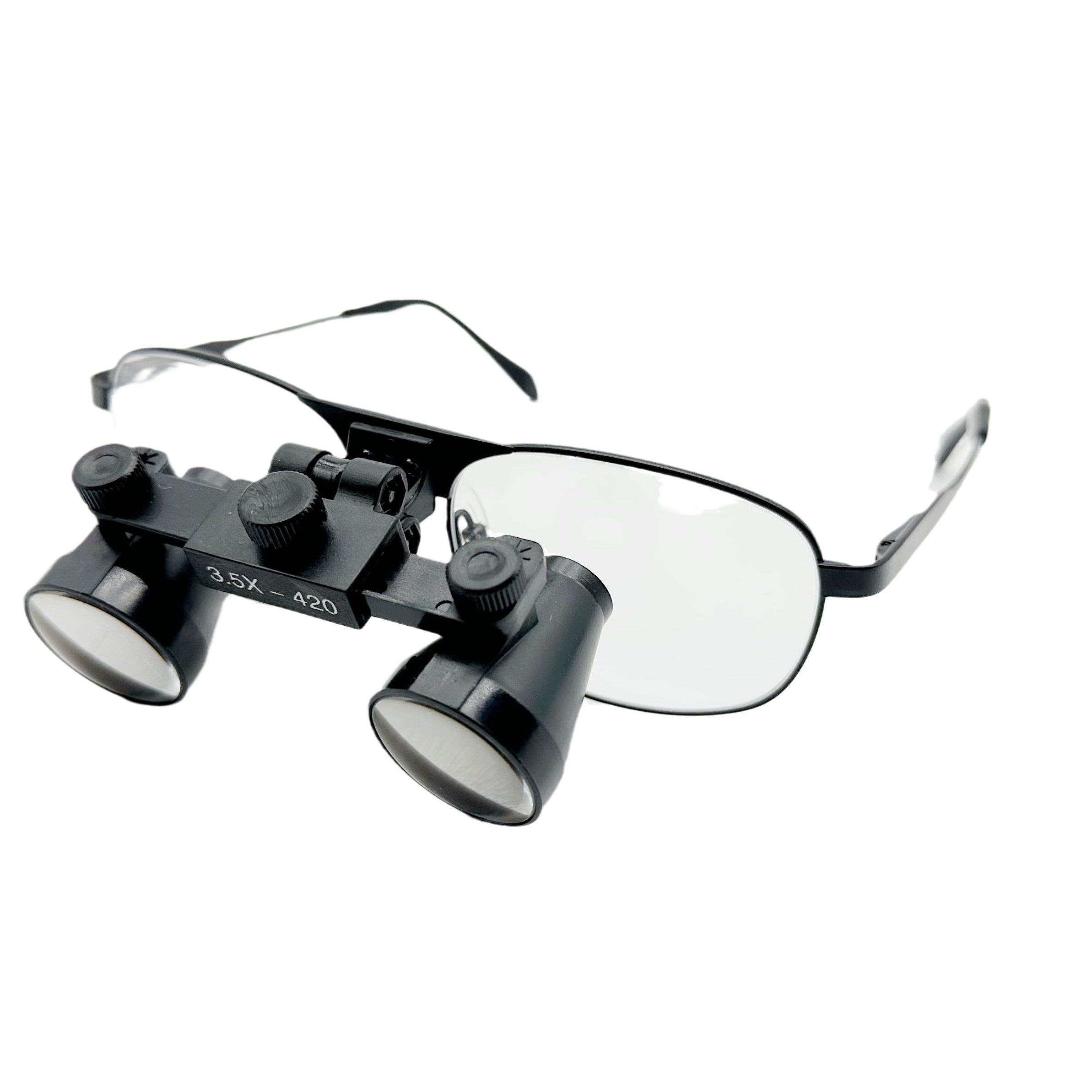 Flip Up Galilean Dental Surgical Loupes 2.5X 3.0X 3.5X  With Pure Titanium Frames