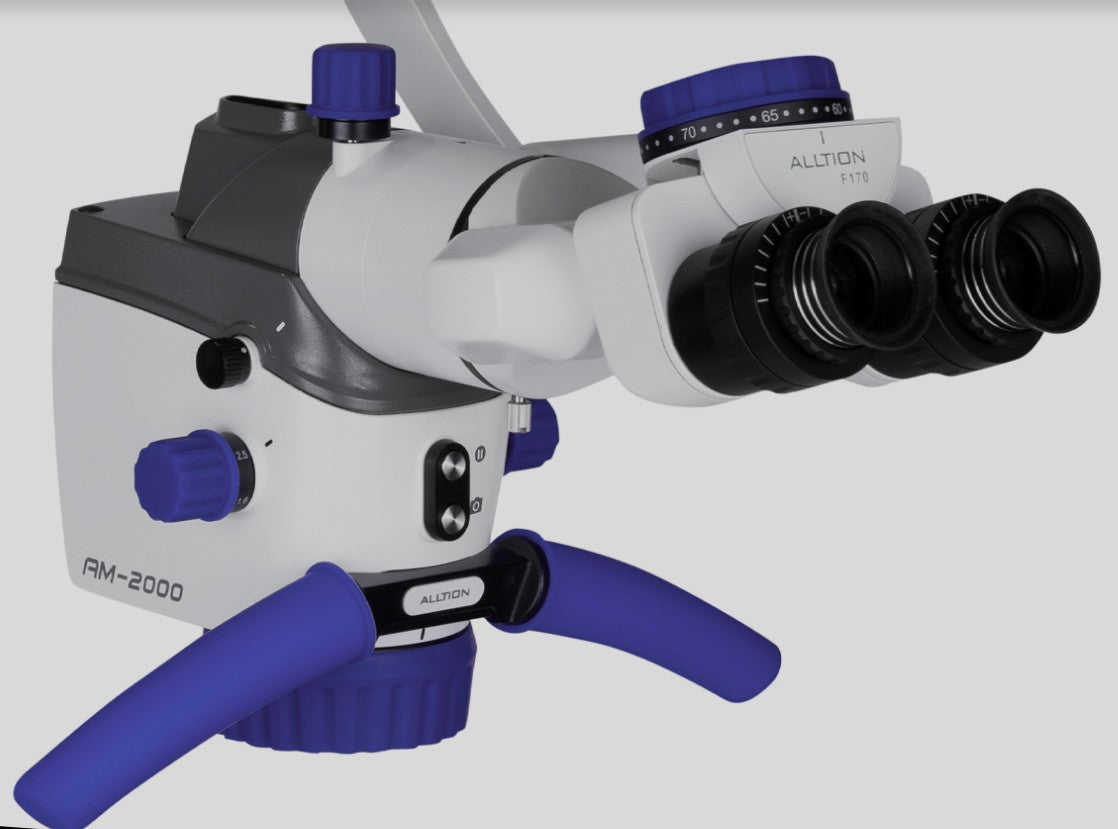 AM-2000 PLUS Dental Microscope with Built-in 4K Camera System