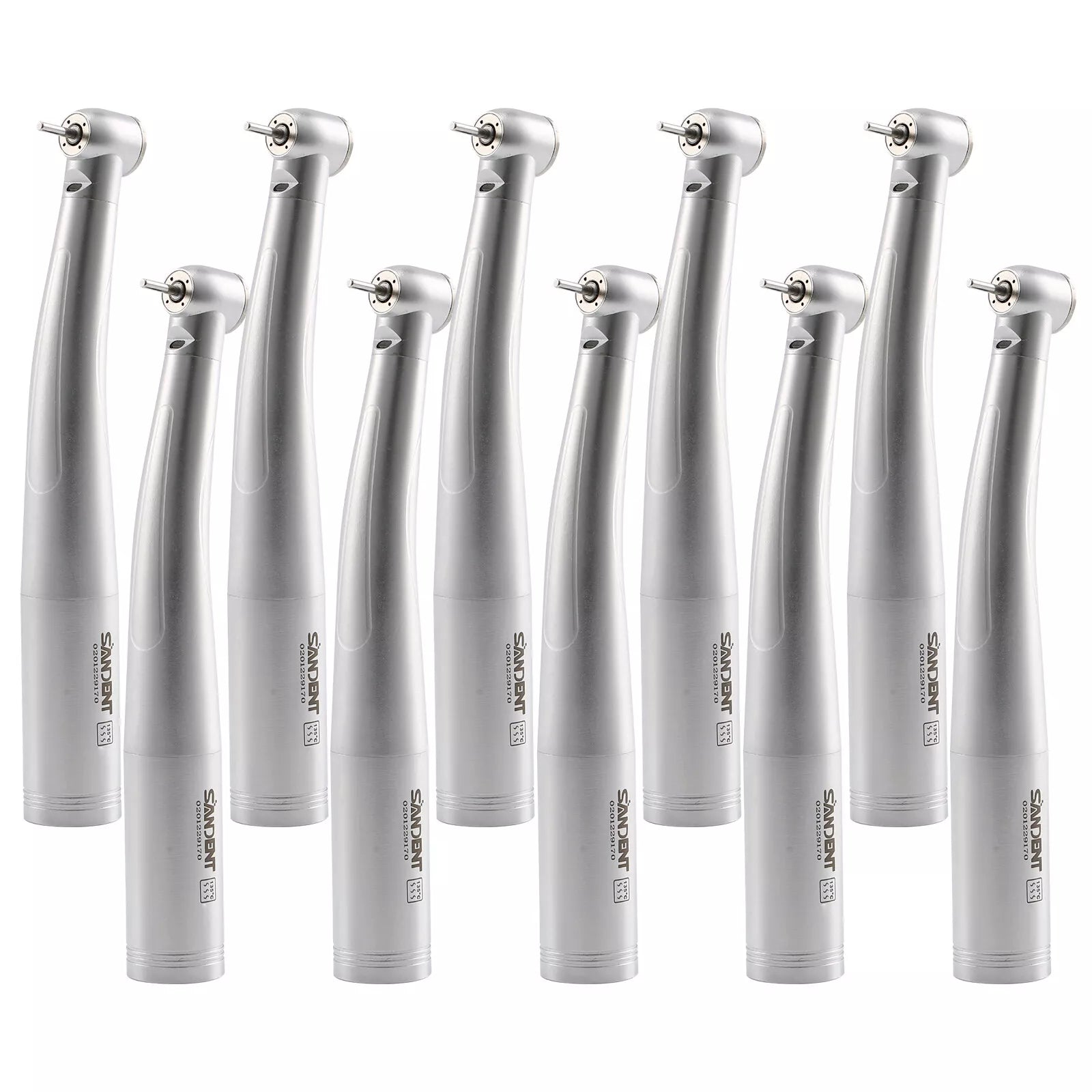 10 PCS  SANDENT Dental LED Fiber Optic Handpiece 4-Spray fit KAVO Multiflex Lux Coupler