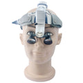 Headband Surgical LED light CKD205AY-2 with Galilean Loupes 2.5X 3.0X 3.5X  5W  (cordless)    2 pieces  battery