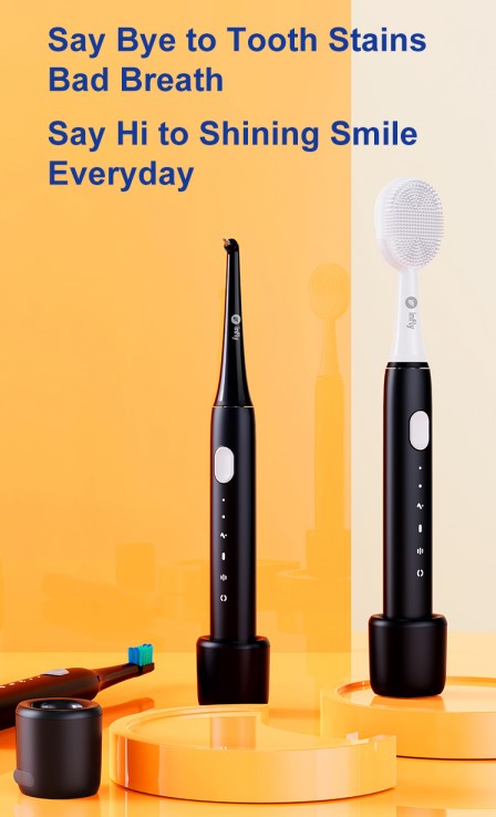 Infly P20C Sonic electric toothbrush with dental calculus Remover and facial cleaner