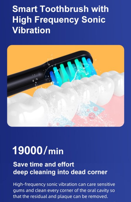 Infly P20C Sonic electric toothbrush with dental calculus Remover and facial cleaner
