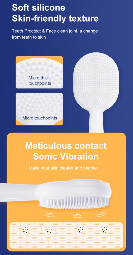 Infly P20C Sonic electric toothbrush with dental calculus Remover and facial cleaner
