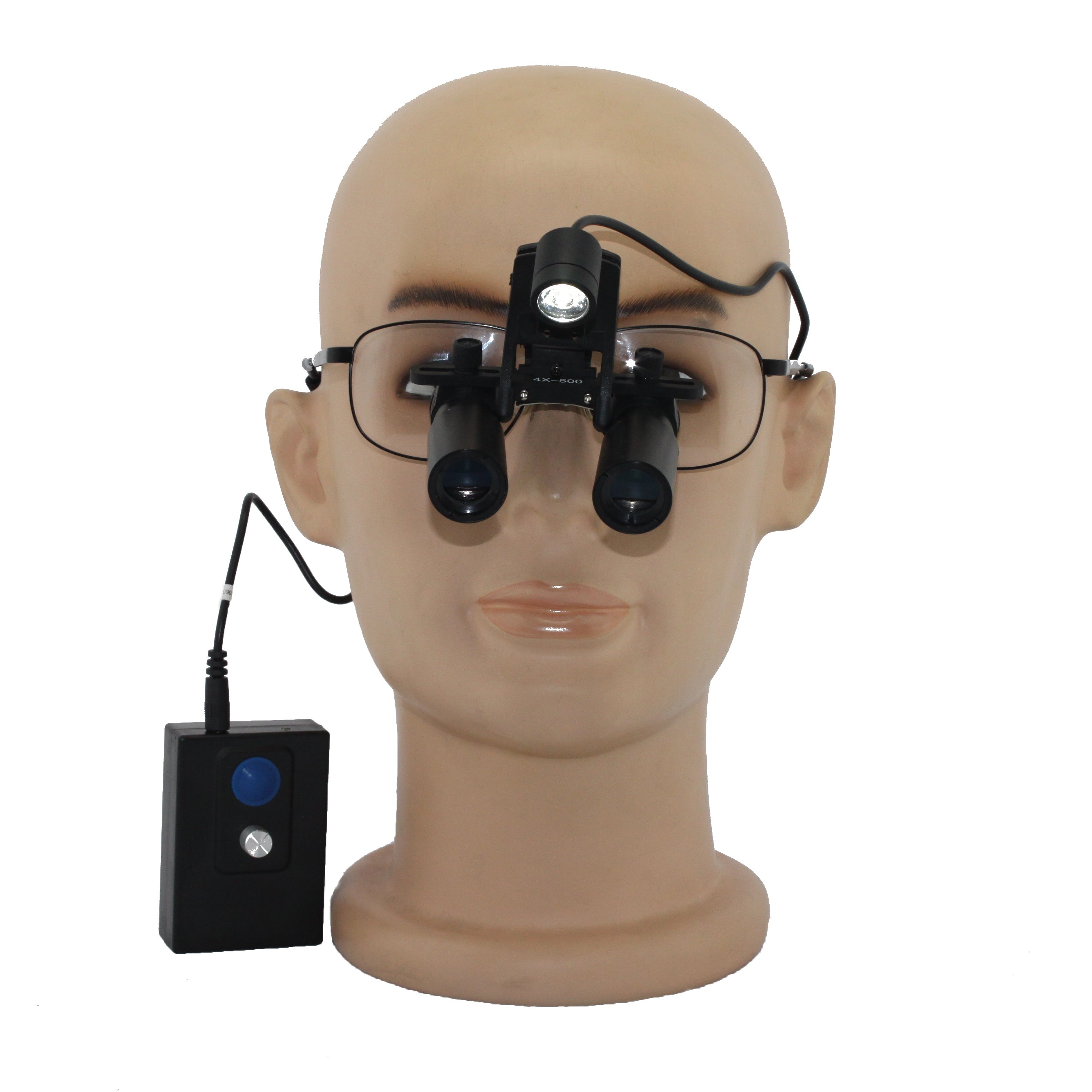 flip up Prismatic loupes 4.0x 5.0x 6.0x 7.0x 8,0x with LED light H60