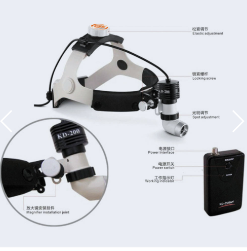 Headband LED headlight CKD205AY-1  5W