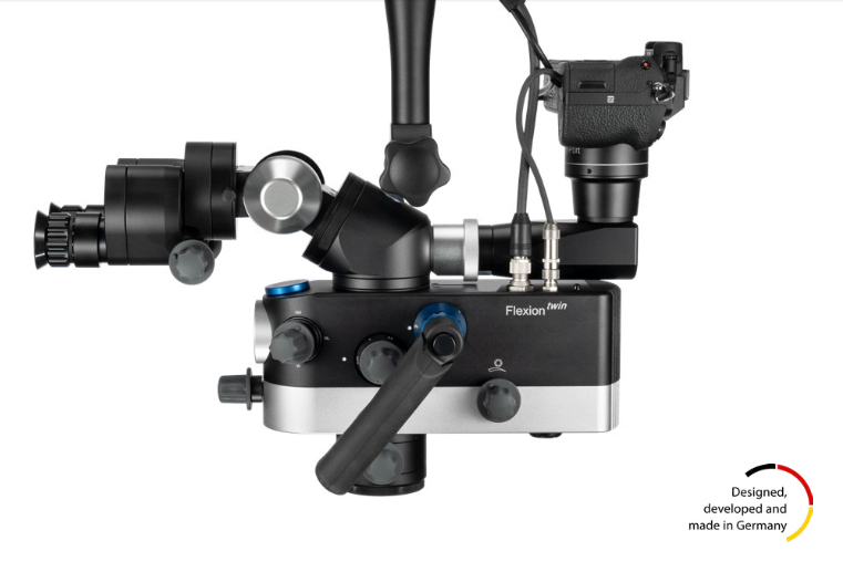 Flexion Twin Blue microscope