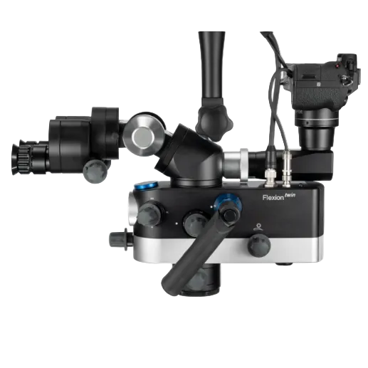 Flexion Twin Blue microscope