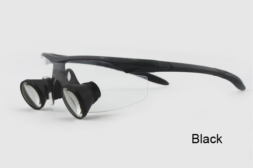 Custom Mde TTL dental loupes surgical loupes 2.5x 3.0x 3.5x with Sports frames