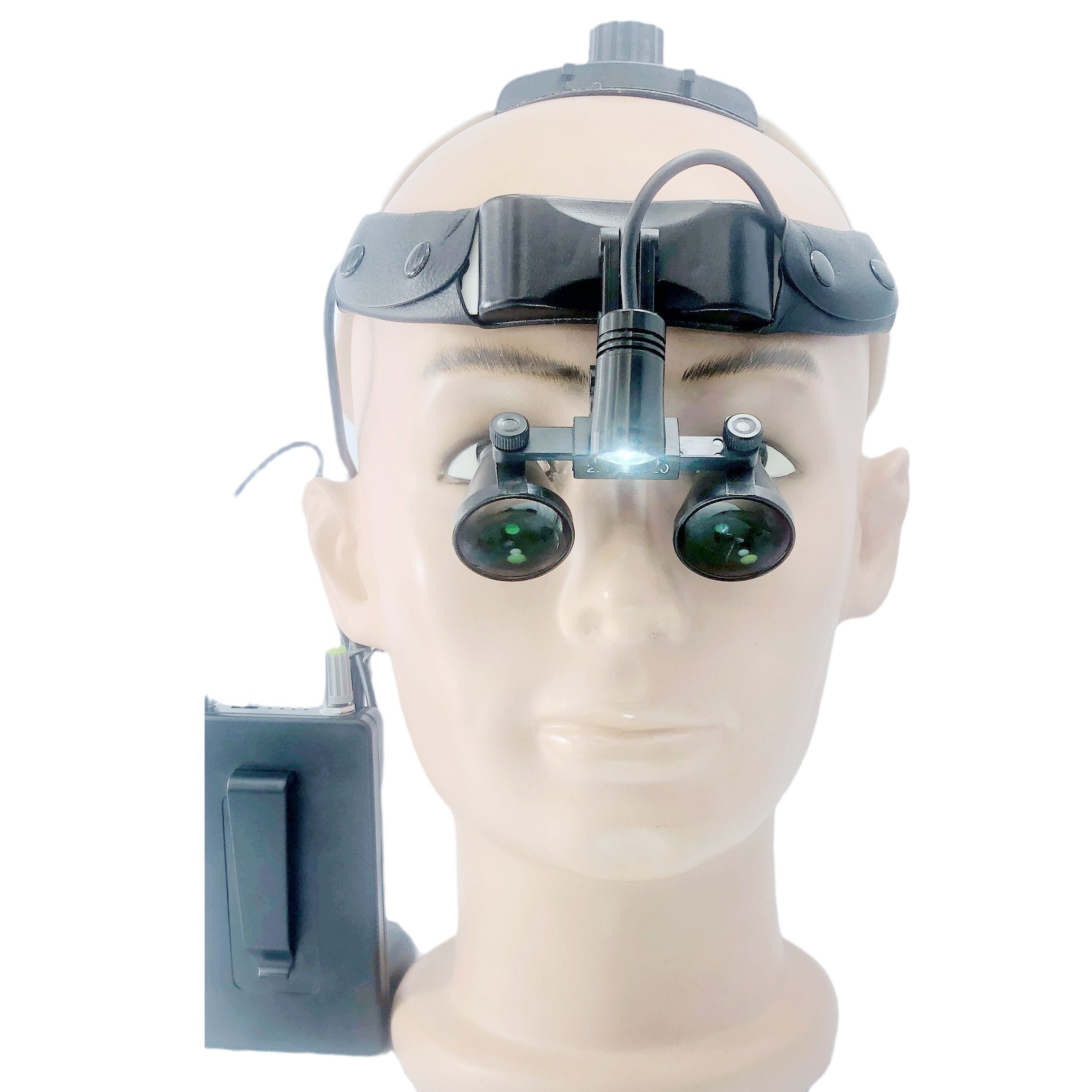 Headband medical lamps CHL-M08P-CP-H with Dental Surgical loupes 2.5x 3.0x 3.5X